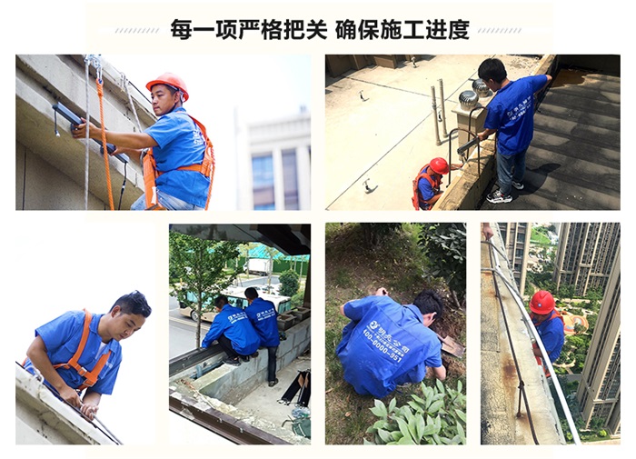 亮化工程施工現(xiàn)場(chǎng)