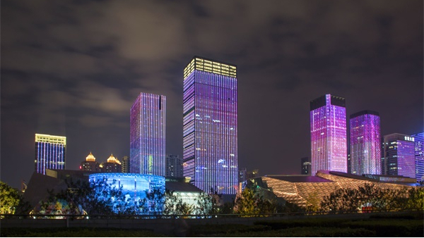 城市照明設計豐富了人們的夜間生活